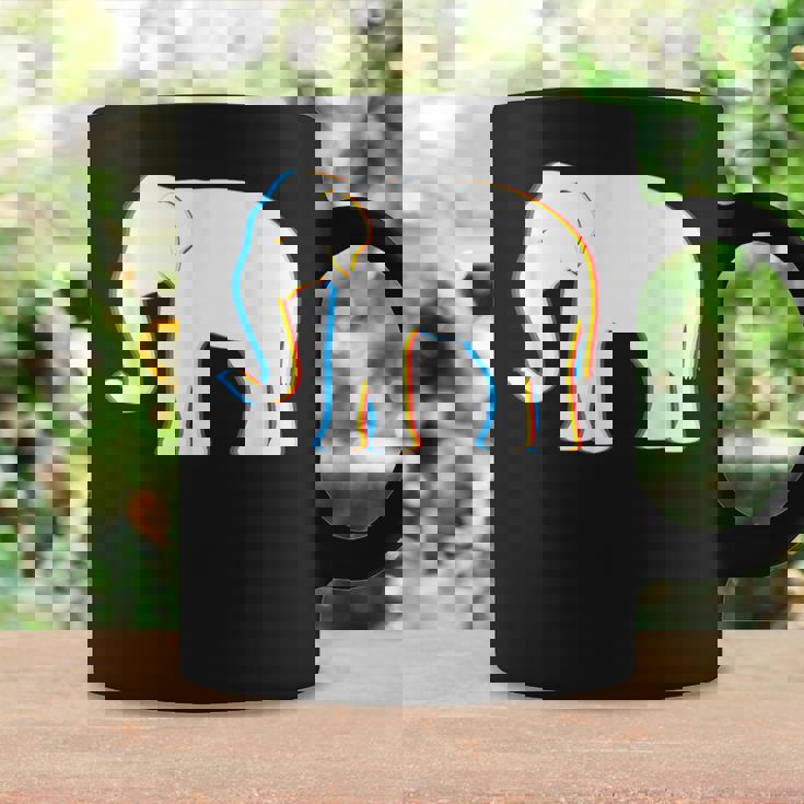 Psy Trance サイケデリックエレファントtシャツ コーヒーマグ ギフトのアイデア