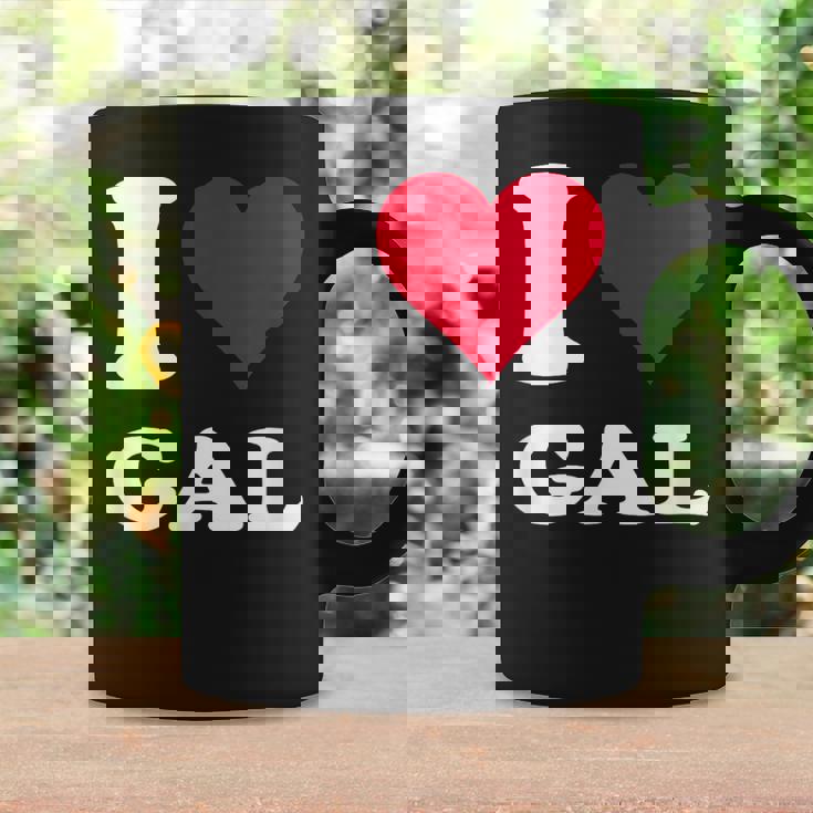 Red Heart I Love Gal コーヒーマグ ギフトのアイデア