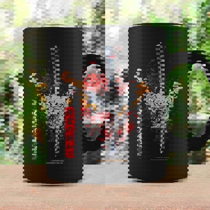 Redpider Lily And Japanese Anime Retro Oniamurai Mask コーヒーマグ ギフトのアイデア