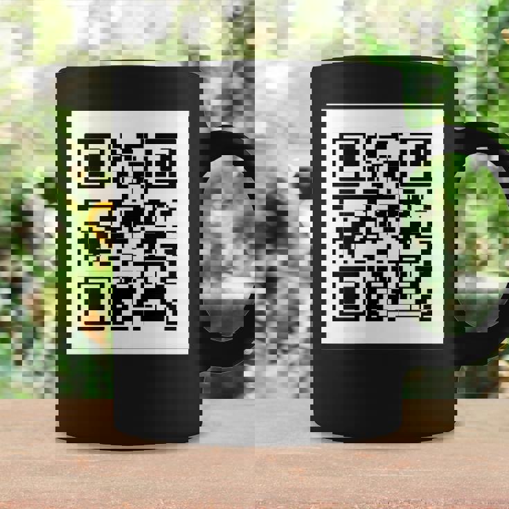 Rickroll Qrコードリンクミーム コーヒーマグ ギフトのアイデア