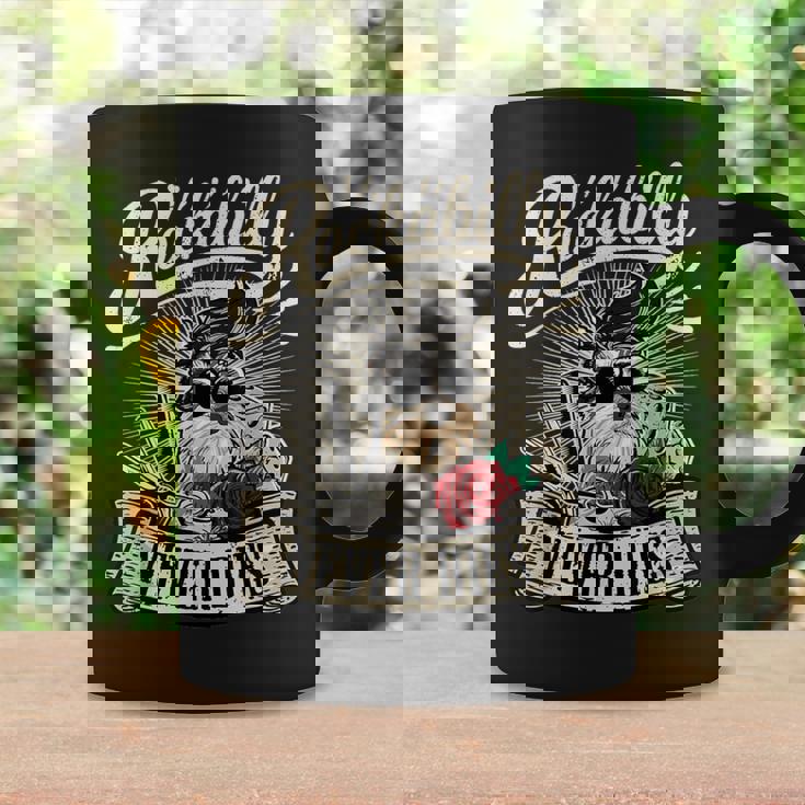 Rock N Roll Never Dies 愛犬家シュナウザー コーヒーマグ ギフトのアイデア