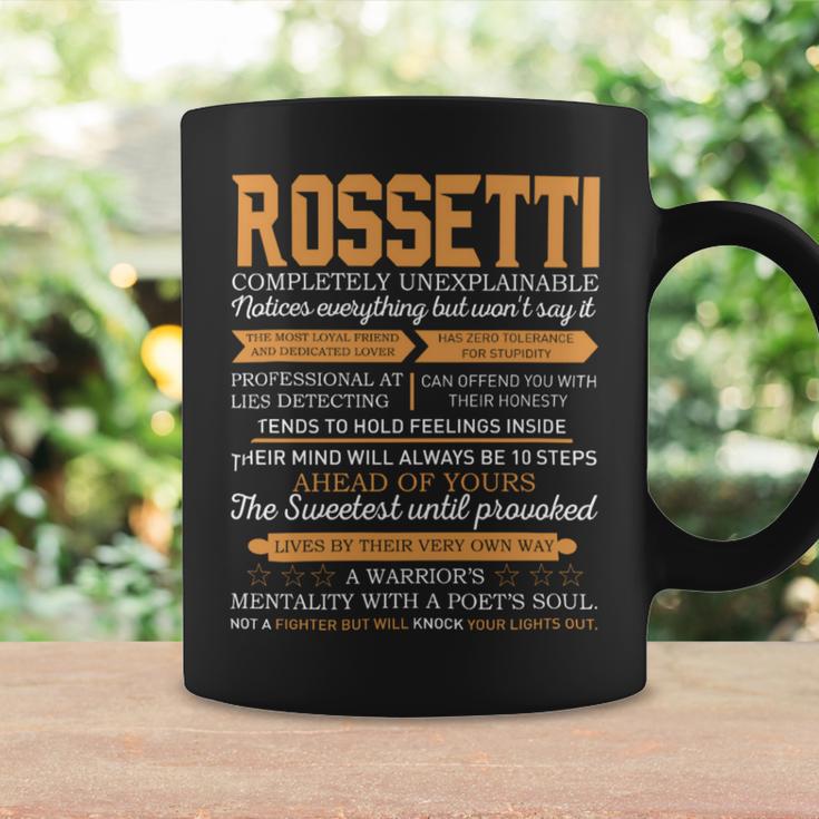 Rossetti Completely Unexplainable Notices Everything But Won’T Say It Name Coffee Mug Gifts ideas