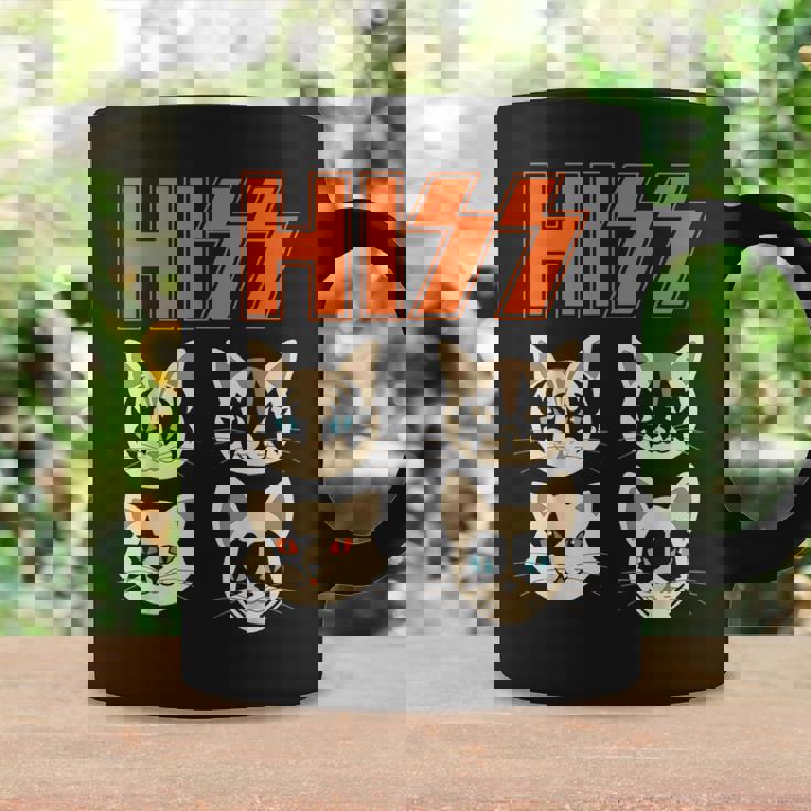 Hiss Cats ネコ Kittens ロックバンド Rock Rockin コーヒーマグ ギフトのアイデア