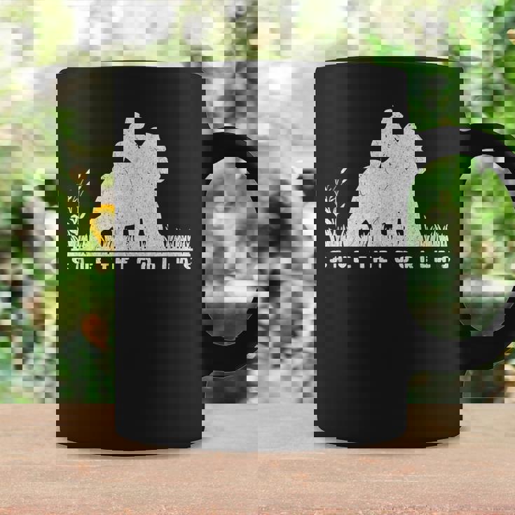 Save The Gorillas ママ&ベイビーゴリラ コーヒーマグ ギフトのアイデア