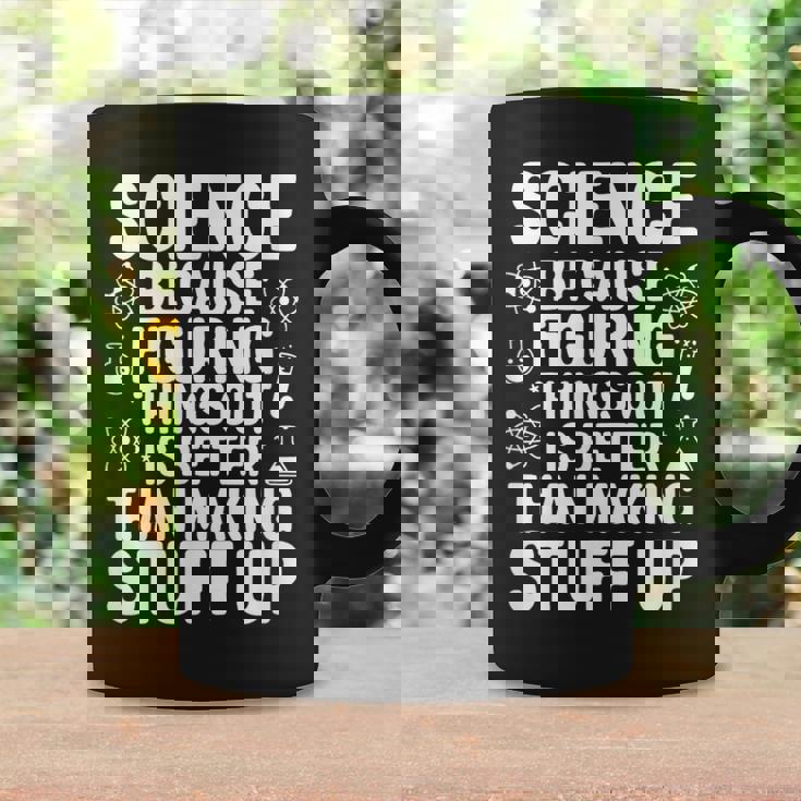 Science Because Figuring Things Out プロ 先生 科学 コーヒーマグ ギフトのアイデア