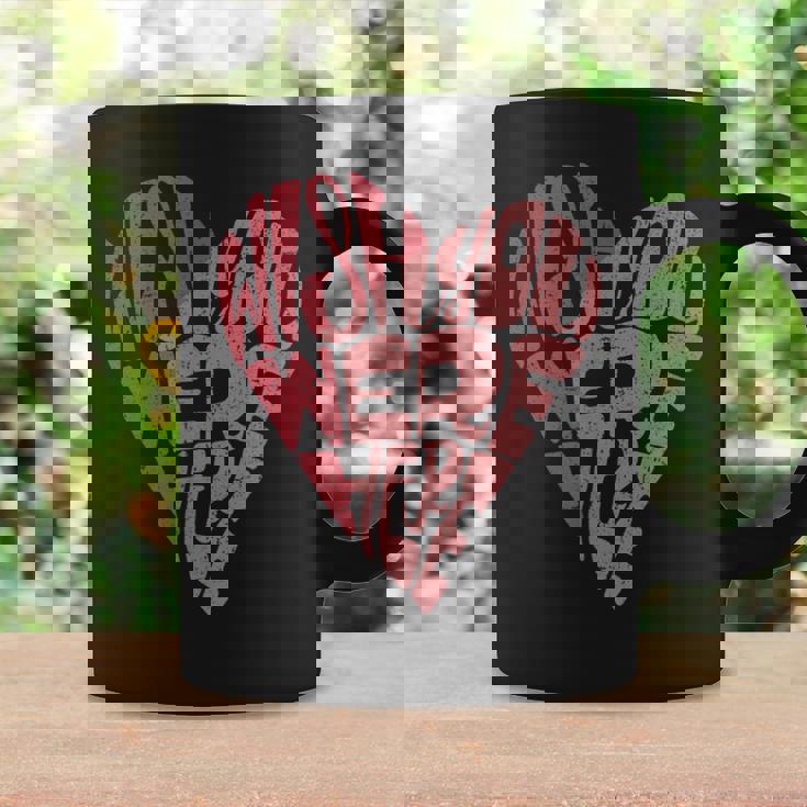 Seventies Heart Wish You Were Here Missing You コーヒーマグ ギフトのアイデア