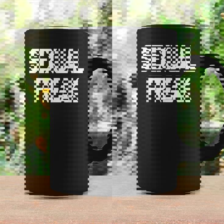 Sexual Freak 面白い言い回し皮肉なかわいいセクシーなクールなセックス コーヒーマグ ギフトのアイデア