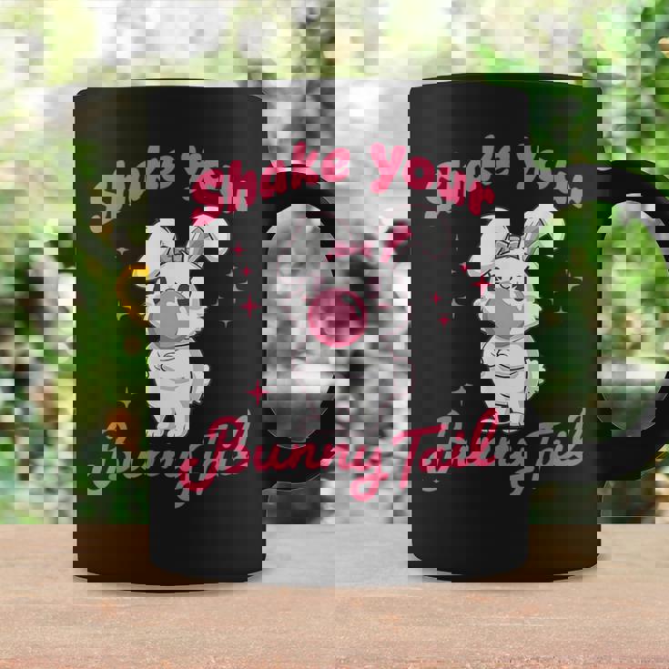 Shake Your Bunny Tail 愛らしいバブルガム コーヒーマグ ギフトのアイデア