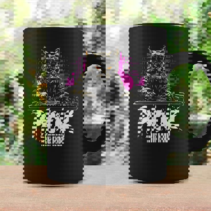 Sigma Phonk Edm Cat Dj Phonk Right Meow コーヒーマグ ギフトのアイデア