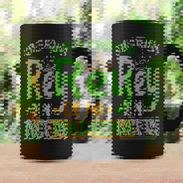 Soy El Pequeño Rey De Mi Madrina Bautizo Taza de café Ideas de regalos
