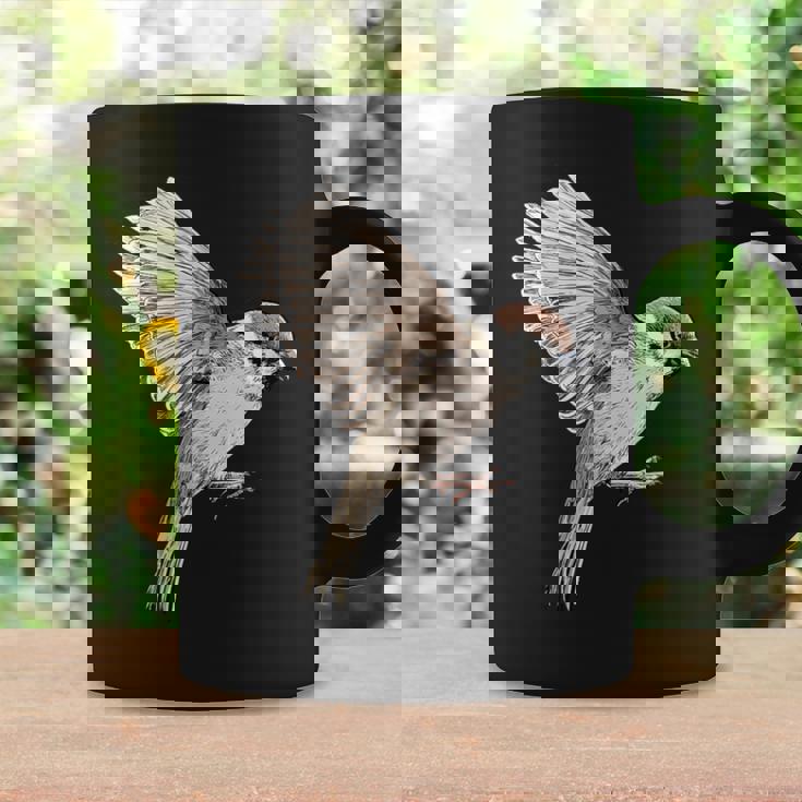 Sparrow-Spring-スズメ-春-自由-鳥-動物 コーヒーマグ ギフトのアイデア