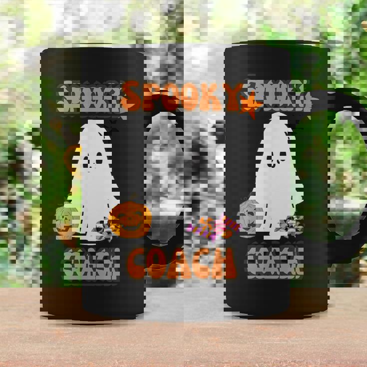 Spooky Ghost Dogs ハロウィンtシャツ コーチに最適 コーヒーマグ ギフトのアイデア