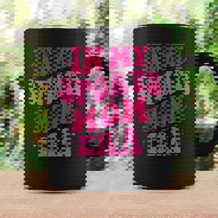 In My Sports Mom Era Sports Mom Groovy Coffee Mug Gifts ideas