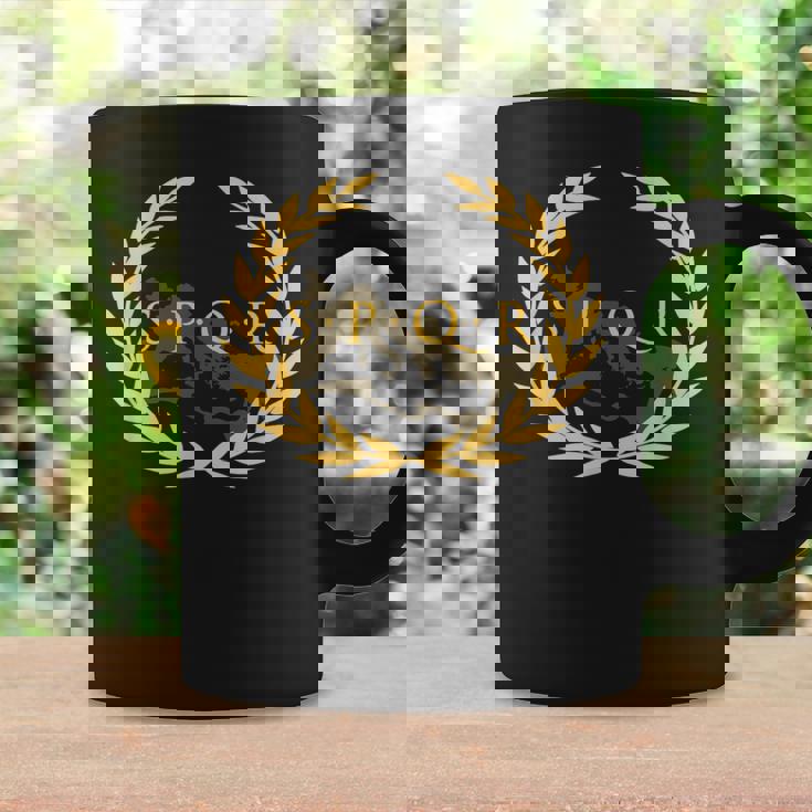 Spqr -Enatus Populus Que Romanus ローマ帝国 コーヒーマグ ギフトのアイデア