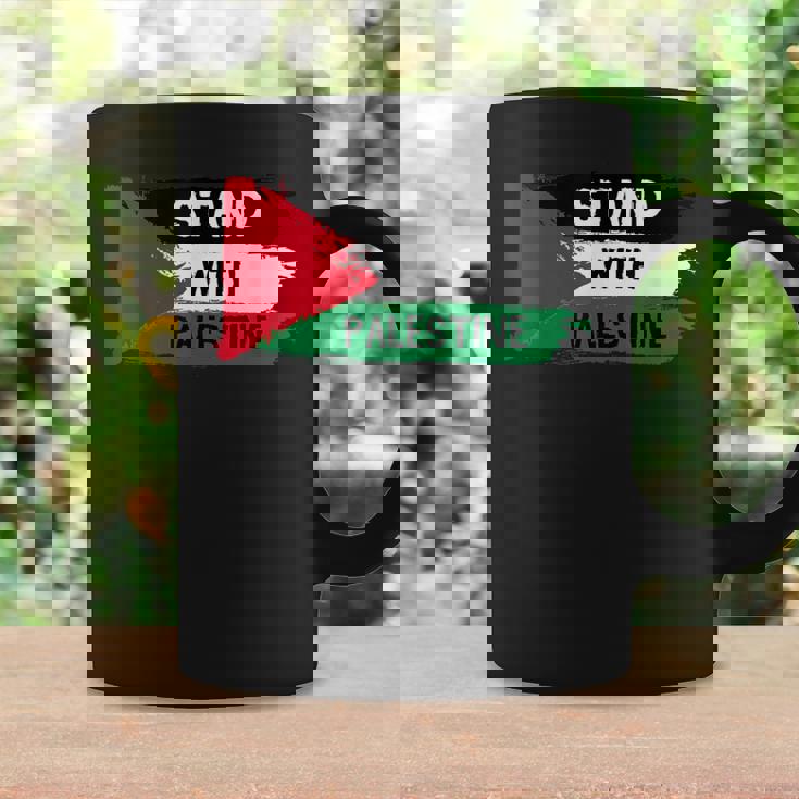 Stand With Palestineupporters Free Gaza エルサレムモスク コーヒーマグ ギフトのアイデア