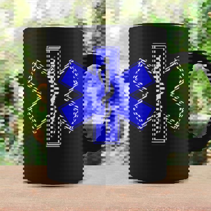 Star Of Life Rod Of Asclepius Emt Ems パラメディック メディック コーヒーマグ ギフトのアイデア