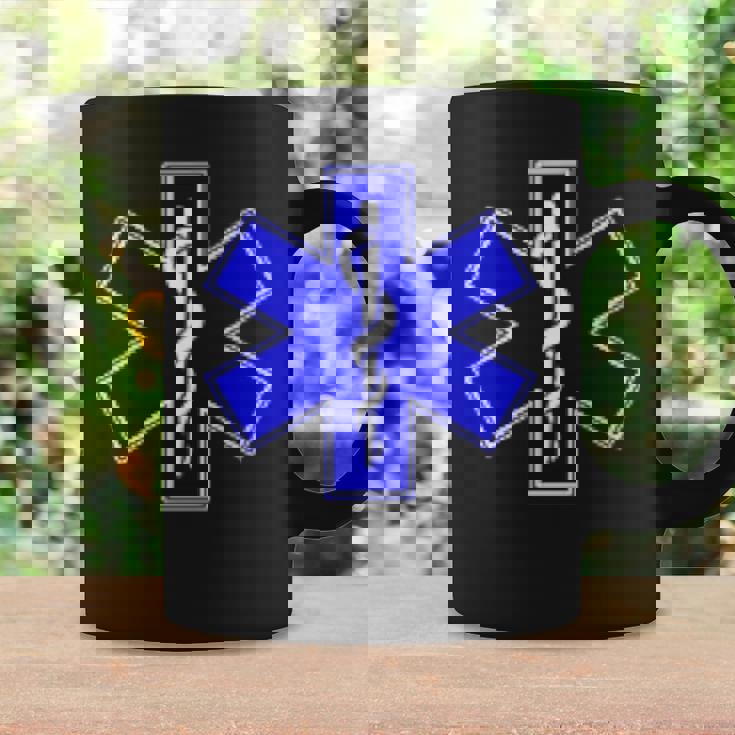 Star Of Life Rod Of Asclepius Emt Ems パラメディック メディック コーヒーマグ ギフトのアイデア