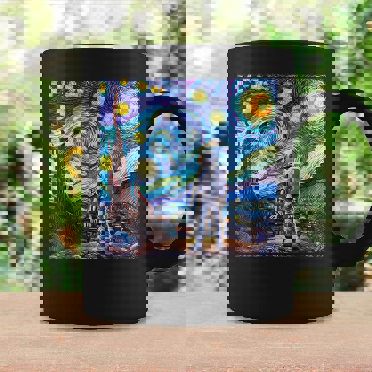 Starry Night Renditionincentan Gogh Astronaut コーヒーマグ ギフトのアイデア