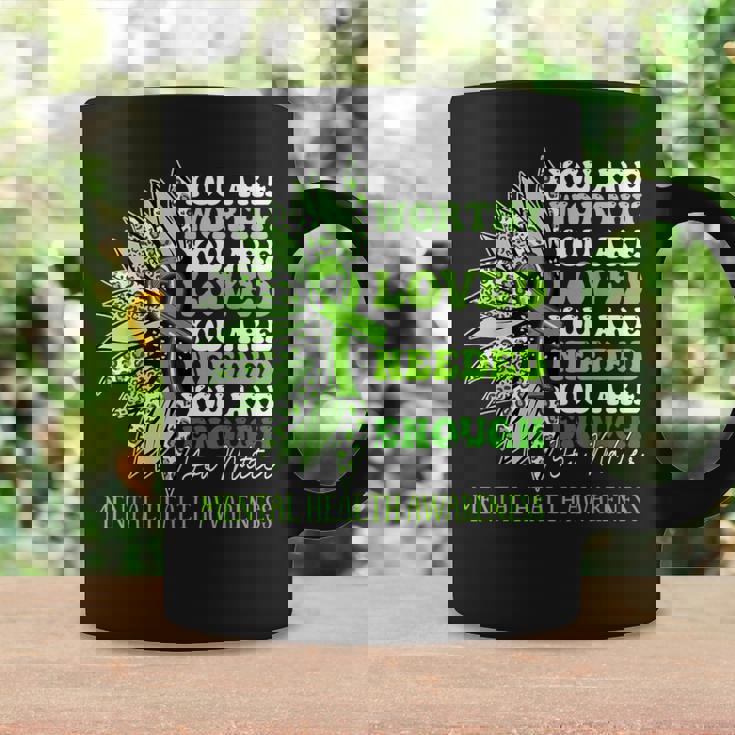 Sunflower Motivational Mental Health Awareness Women Coffee Mug Gifts ideas Sunflower Motivational Mental Health Awareness Women Coffee Mug Gifts ideas