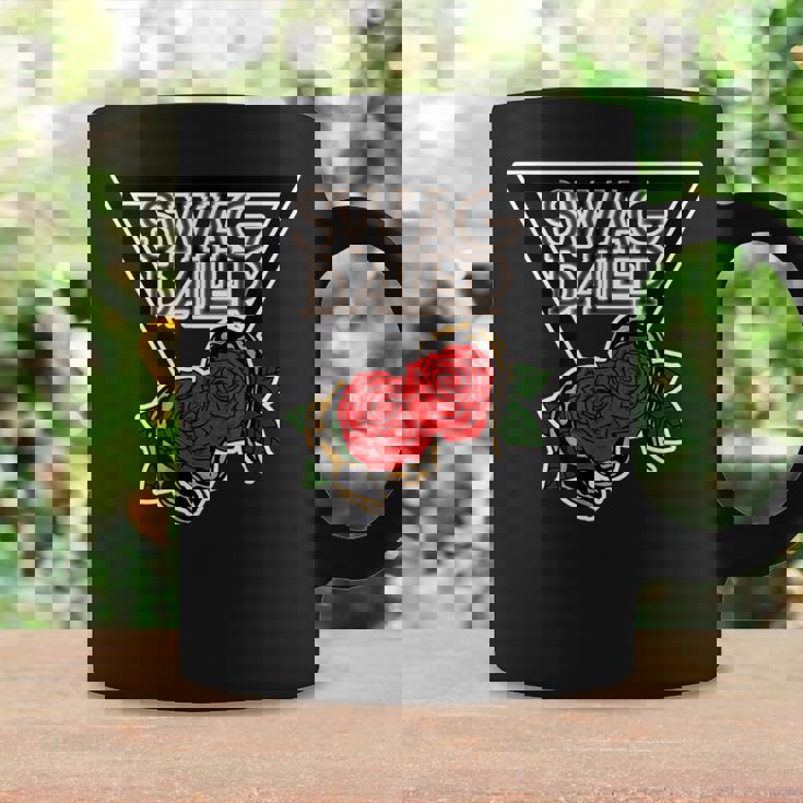 Swag Baller ロゴt白枠 コーヒーマグ ギフトのアイデア