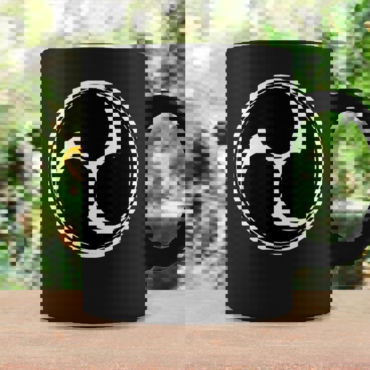 Taiko 太鼓みつどもえブラックグラフィック コーヒーマグ ギフトのアイデア