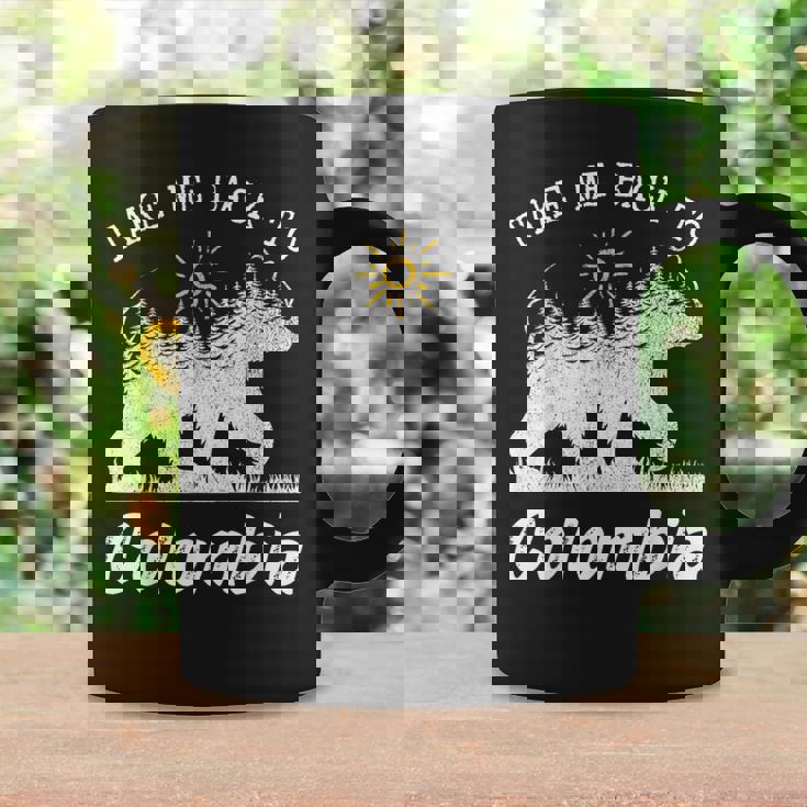 Take Me Back To Colombia ビンテージ コロンビア バケーション コーヒーマグ ギフトのアイデア