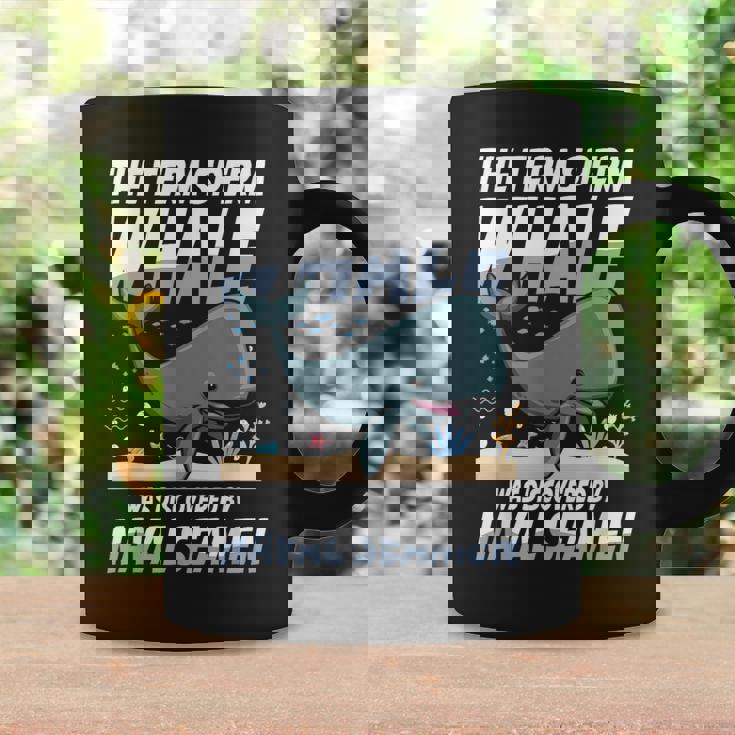 Term マッコウクジラ Was Discovered By Navaleamen コーヒーマグ ギフトのアイデア