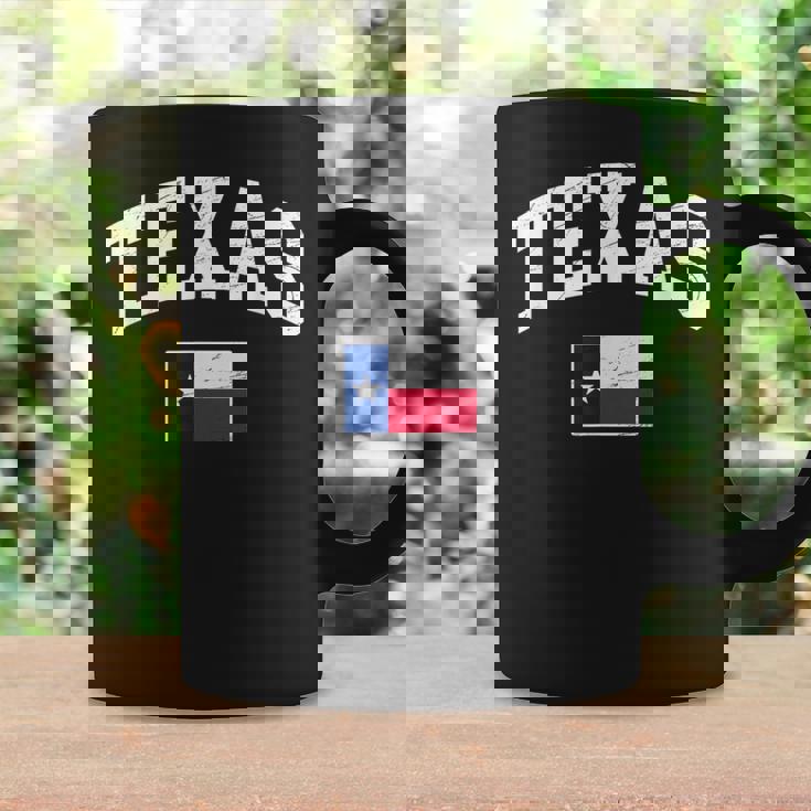 Texas Flag Of Texas Worn Classic コーヒーマグ ギフトのアイデア