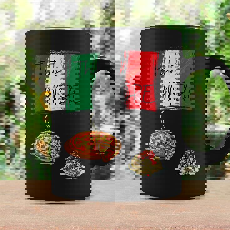 That's Amore ピザ パスタ好き イタリア料理 イタリア国旗 コーヒーマグ ギフトのアイデア