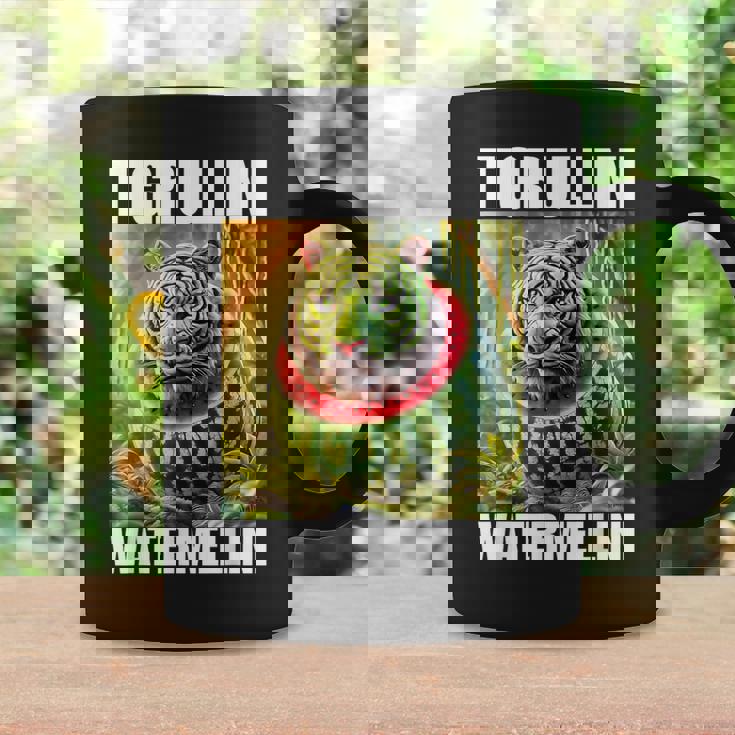 Tigrullini Watermellini イタリアンブレインロットミーム コーヒーマグ ギフトのアイデア