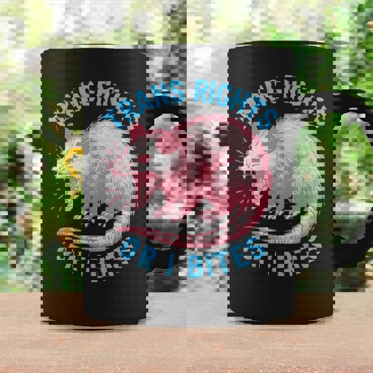 Trans Rights Or I Bites Possum Support Feminist Lgbtq Coffee Mug Gifts ideas