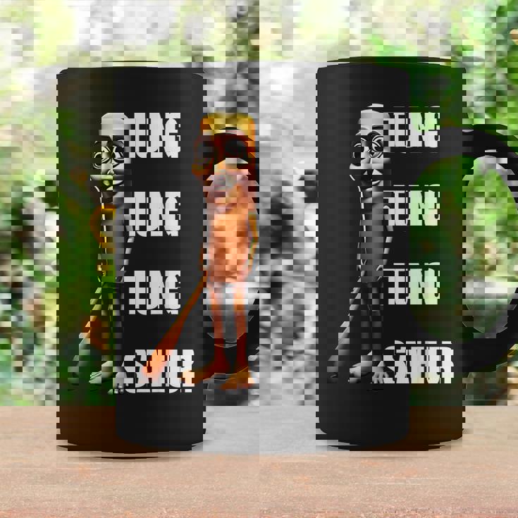 Tung Tung Tungahur イタリアンブレインレッドミーム コーヒーマグ ギフトのアイデア