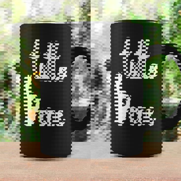 Tutto Bene イタリア語のいいことわざ Okay Good Excellent コーヒーマグ ギフトのアイデア