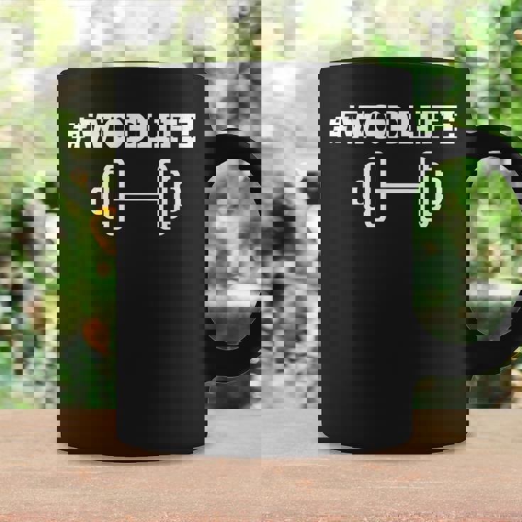 Wod ライフ クロストレーニング ボックス ウェイトリフティング フィットネス 楽しい コーヒーマグ ギフトのアイデア