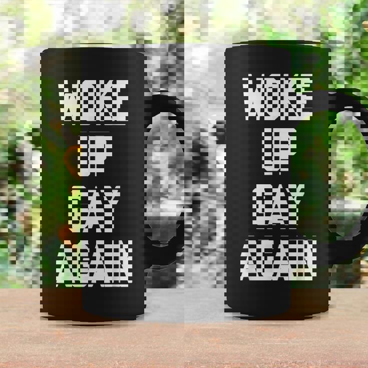 Woke Up Gay Again ayingarcastic Gay Pride Gay コーヒーマグ ギフトのアイデア