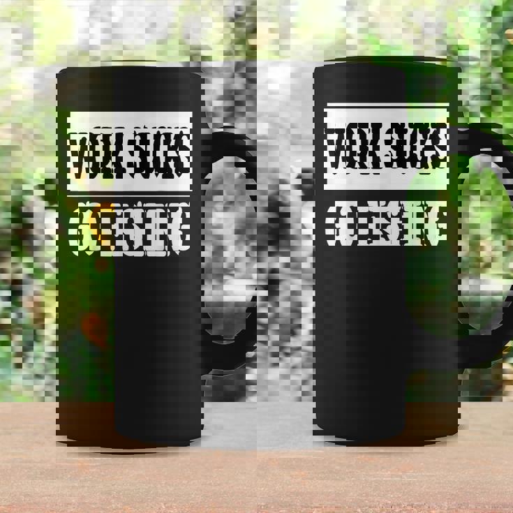 Workucks Go Fishing コーヒーマグ ギフトのアイデア