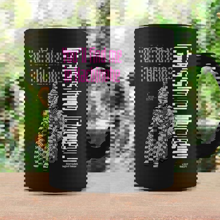 「きっとあなたは私を見つけてくれる。八戸で」八戸市発掘の合掌土偶。縄文 合掌土偶 祈る土偶 八戸 国宝 考古学 コーヒーマグ ギフトのアイデア