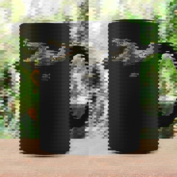 「ボンバルディーノ・クロコディロ」イタリアンブレインロット・ボンバルディーノ・ミーム コーヒーマグ ギフトのアイデア