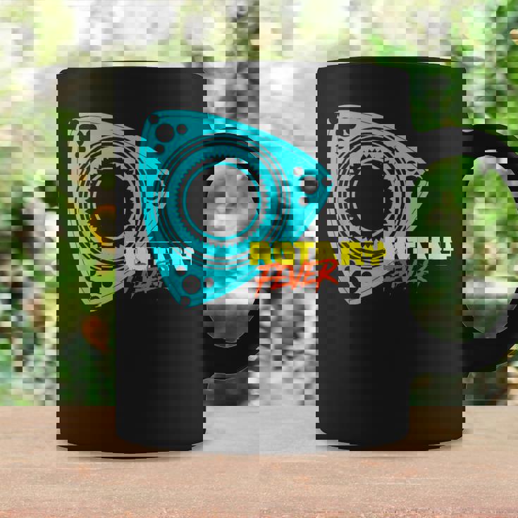 「ロータリーフィーバー」ロータリーエンジン コーヒーマグ ギフトのアイデア