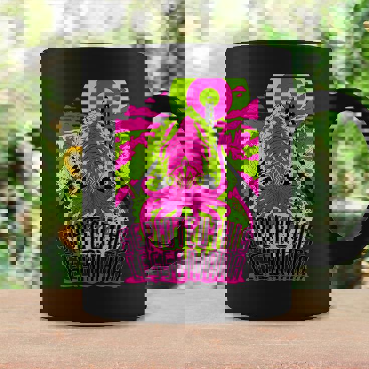 【アオリイカ】 海釣り イカ釣り ユニークイラスト アウトドア 【Sepioteuthis Lessoniana】 コーヒーマグ ギフトのアイデア