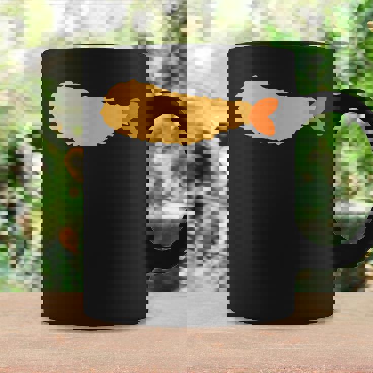 【エビフライ】えびふらい 海老 えび 蝦 エビ おもしろ 面白い シンプル イラスト おしゃれ 可愛い ネタ ウケ狙い コーヒーマグ ギフトのアイデア