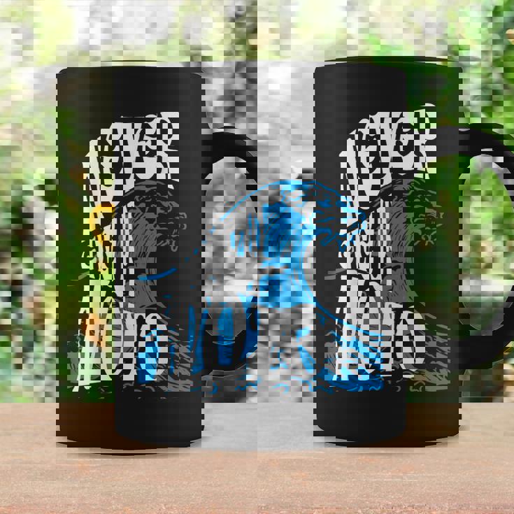 【ネバーギブアップ能登】石川県能登 決してあきらめない 復興 コーヒーマグ ギフトのアイデア