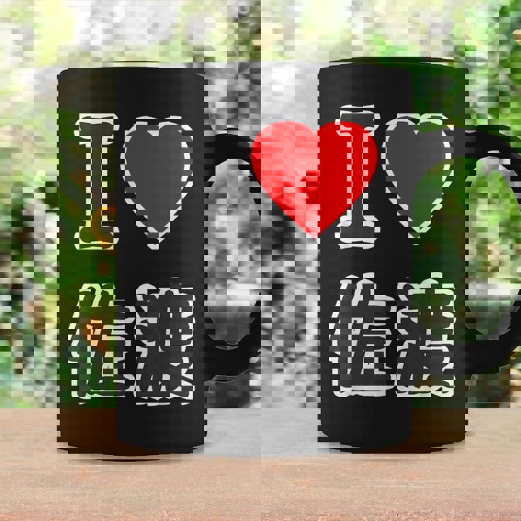 【両面プリント・表裏】アイラブ・佐渡（I Love ハート）佐渡ヶ島 Jimo-T ジモティ 地元愛 面白 コーヒーマグ ギフトのアイデア