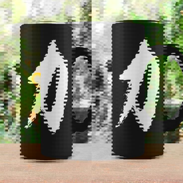 【力】一文字 漢字 日本語 毛筆 書道 筆文字 言葉 和柄 日本 かっこいい お土産 海外 おもしろ 面白い 文字入り コーヒーマグ ギフトのアイデア