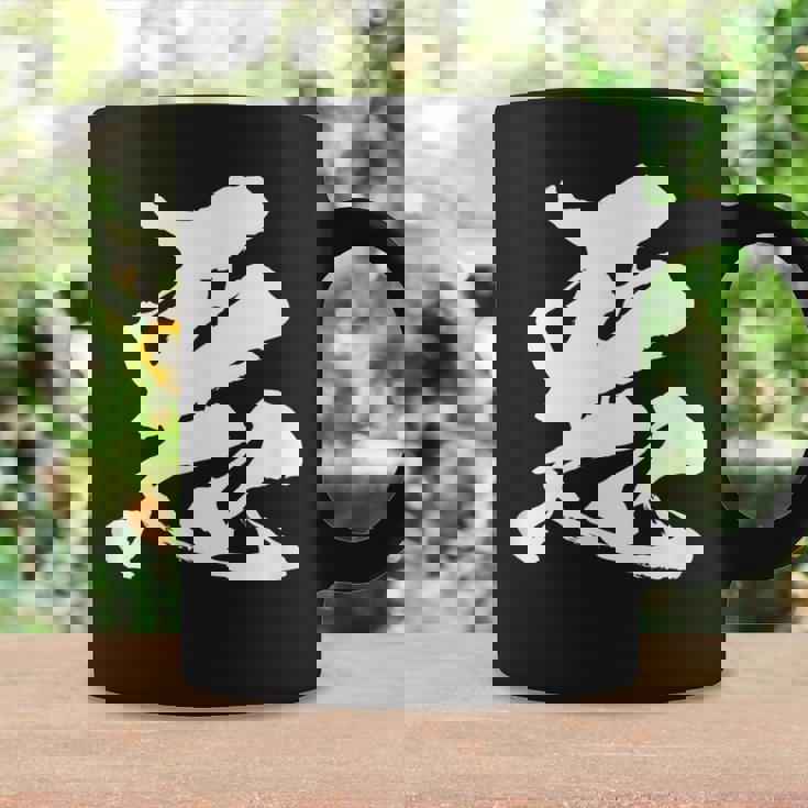 【悪】一文字 漢字 日本語 毛筆 書道 筆文字 言葉 和柄 日本 かっこいい お土産 海外 おもしろ 面白い 文字入り コーヒーマグ ギフトのアイデア