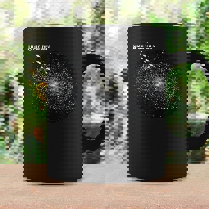 あなたはここにいます私は天文学ギャラクシー月面着陸惑星 コーヒーマグ ギフトのアイデア