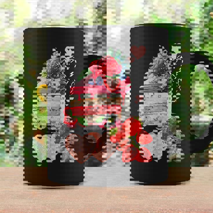 いちご ショートケーキ スイーツ デザート かわいい 春 お菓子、おしゃれ、パティシエ、ハート、カジュアル コーヒーマグ ギフトのアイデア