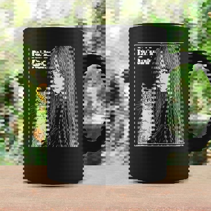 いや 猫と一緒にいい女 80年代 アニメ ヴィンテージ 漫画 コーヒーマグ ギフトのアイデア