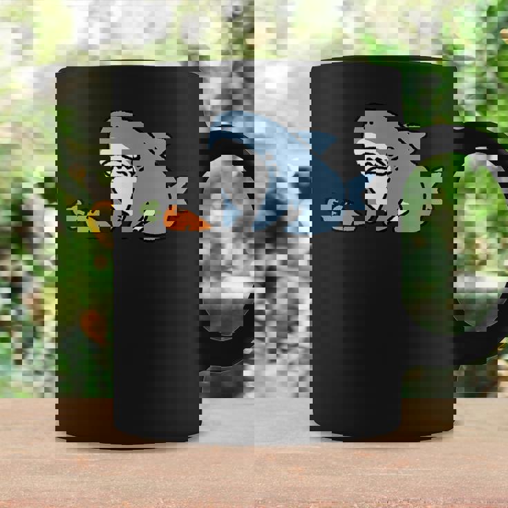 うシャぎ サメウサギ おもしろ 変な コーヒーマグ ギフトのアイデア