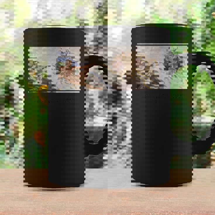 おかしい。ラーメンを頂けますか？空飛ぶスパゲッティモンスターギフト コーヒーマグ ギフトのアイデア